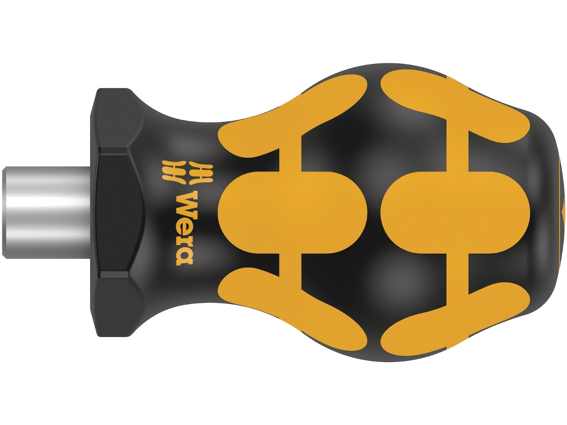 Chave De Fenda Porta-Brocas Esd, Curta 809/1 Stubby Esd WERA 05008882001
