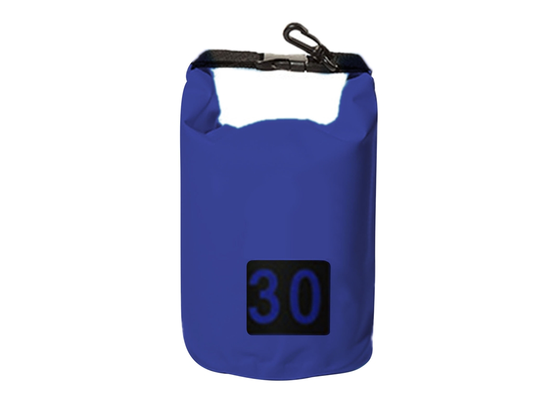 Bolsa Impermeável 30l Azul Escuro Outdoor Rafting Camping