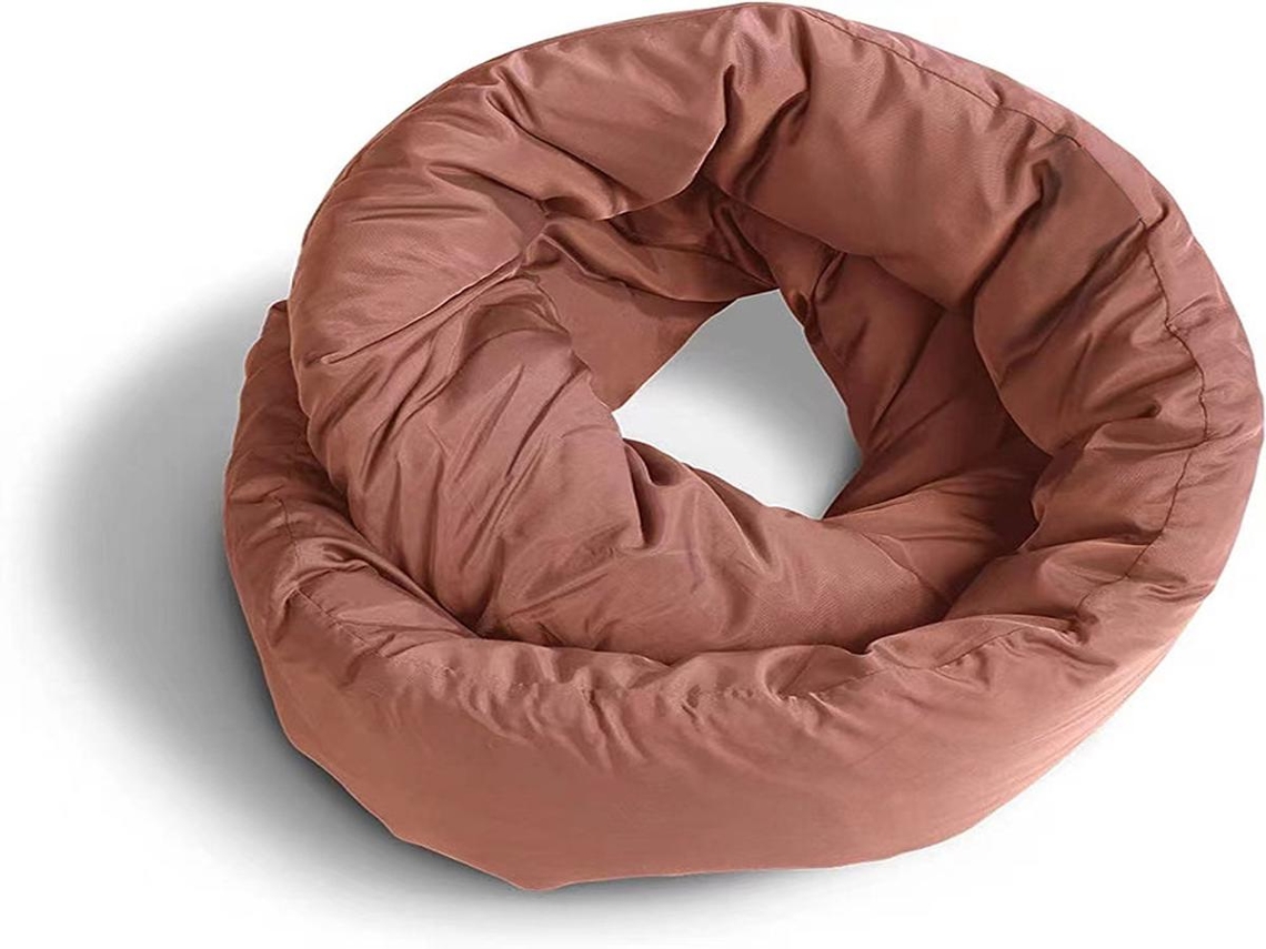Lurelia Almofada Viagem, Ergonómica, Algodão, Respirável, Lavável, Portátil Variante 02
