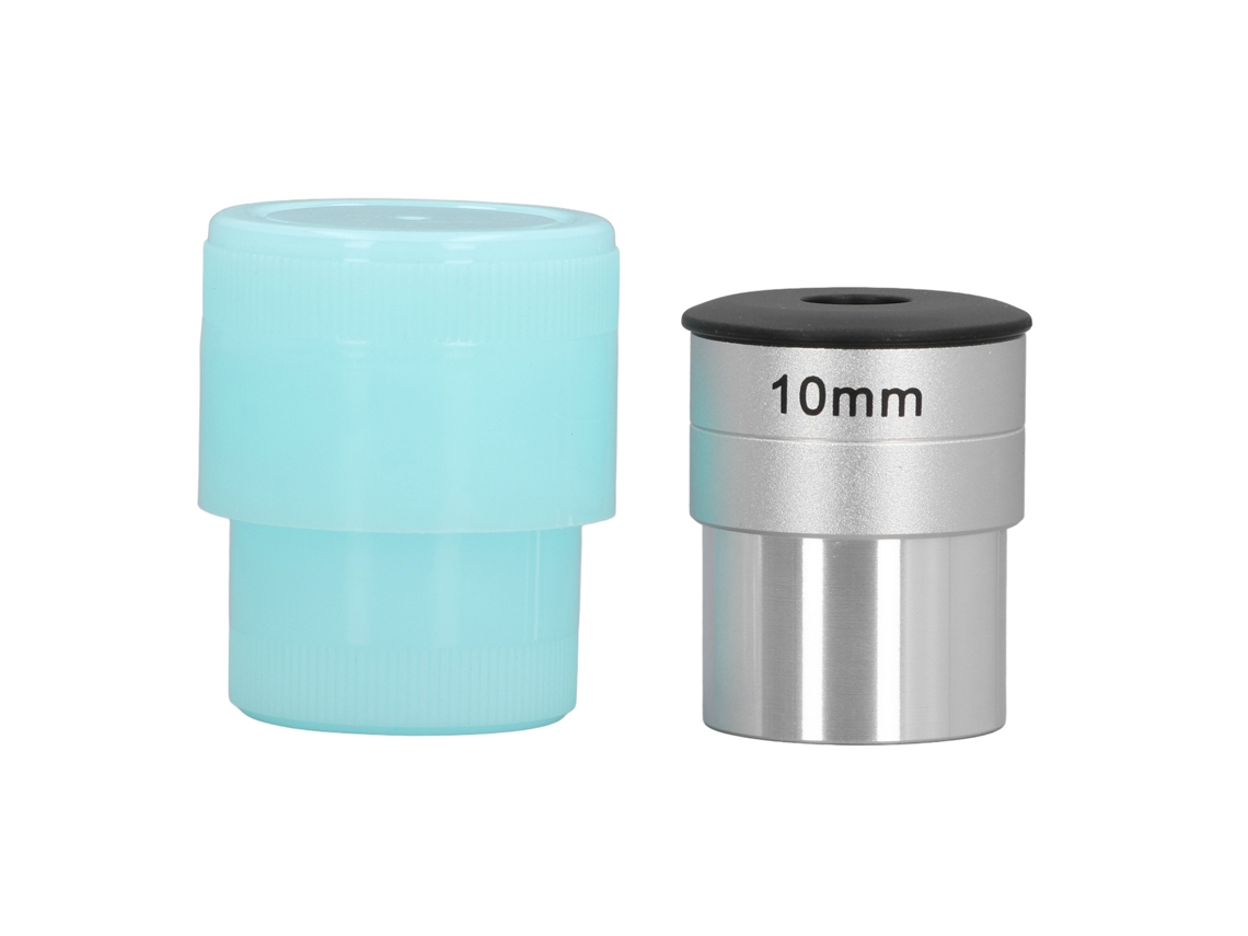 Ocular Para Telescopio Astronómico De 1.25 Polegadas, Campo De Visión 35°, Rosca M28.6, Vidro Óptico, Alumínio, Multicamada, 10mm
