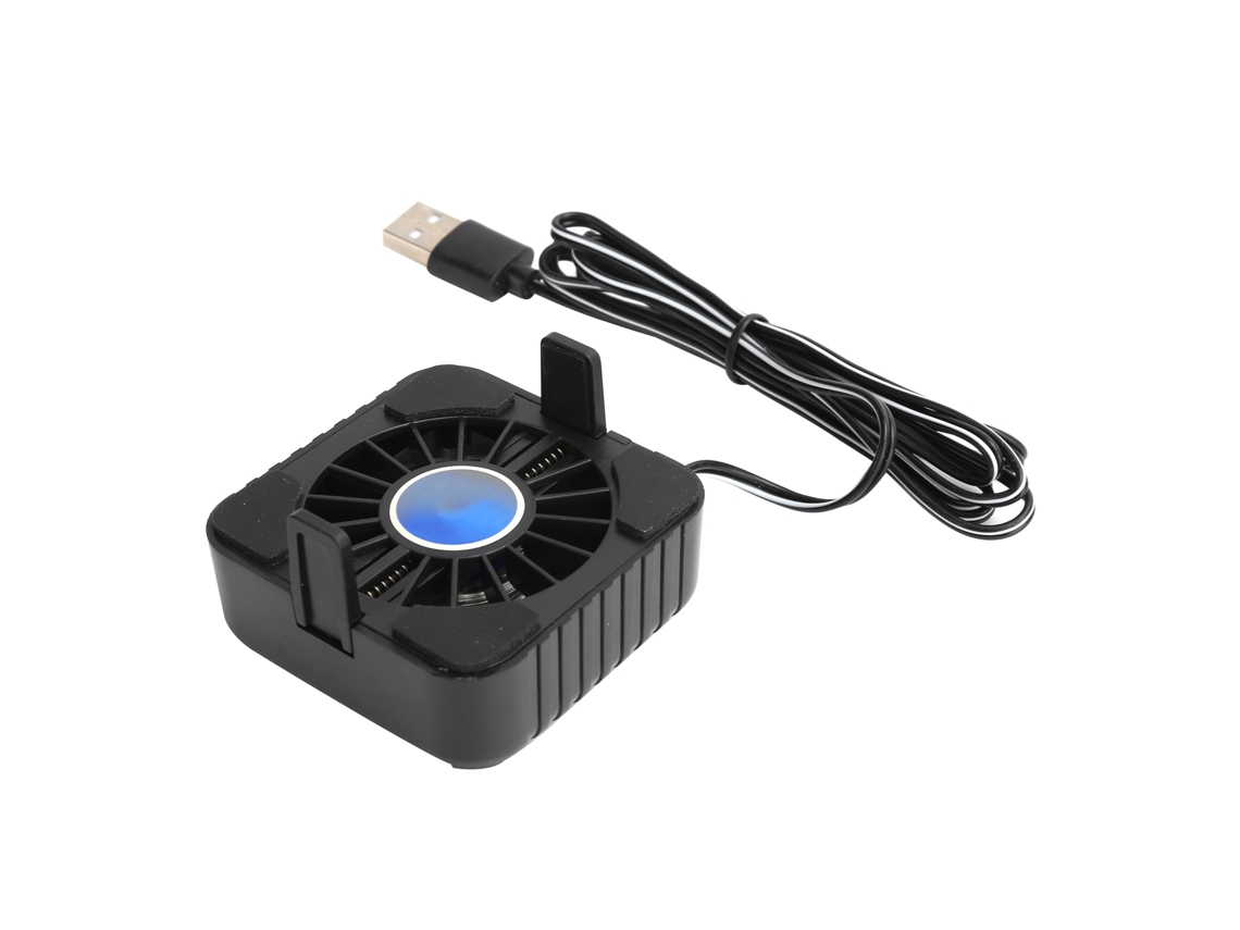 Resfriador de Telefone e Tablet EOOCOO com luz azul e clip