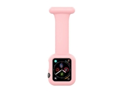 Compatível Com Apple Watch Series 9/8/7 41 Mm/6/5/4/se /se (2022)/se 40 Mm/3/2/1 38 Mm Silicone À Prova De Choque Facpoet (2023)