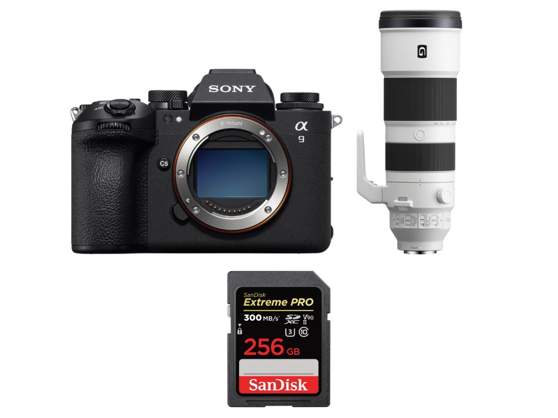 A9 Iii + Fe 200 600mm F/5.6 6.3 G Oss + 1 Sandisk 256gb Uhs ii 300mb/s + Ebook “20 Dicas para Fotos Que Impressionam” SONY