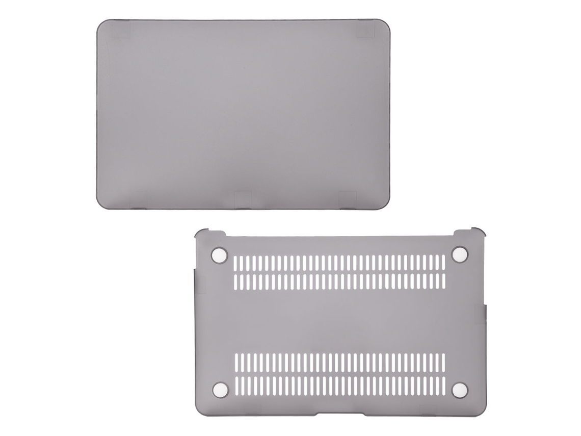 Capa Mate Protetora Para Macbook Air/pro, Proteção, Mate, Cinza, Air De 11 Polegadas