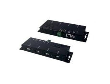 Ex 6002poe Geräteserver 4 Anschlüsse 10mb Lan, Usb, 100mb Lan, Gige, Usb2.0 Exsys (ex 6002poe)