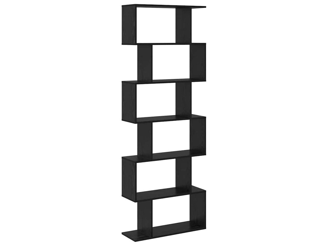 Gabinete de Livros Carvalho Preto 70 X 24 X 193,5 Cm MAISON EXCLUSIVE