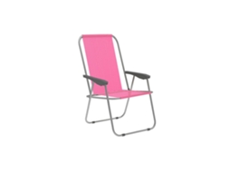 Cadeira Dobrável Rosa Marbueno Para Praia E Piscina Marbueno Summer