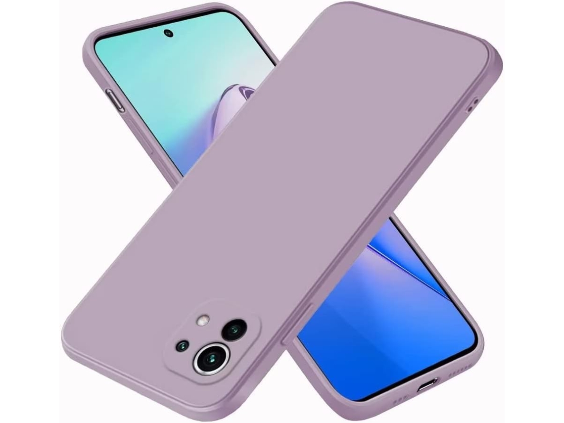 Capa para Xiaomi Xiaomi 11 HONGWE. Textura Macia Roxo