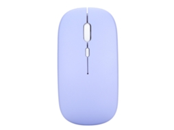 Mouse Sem Fio Silencioso e Ultrafino para Gaming e Escritório Acessórios de Computador Roxo S/MARCA