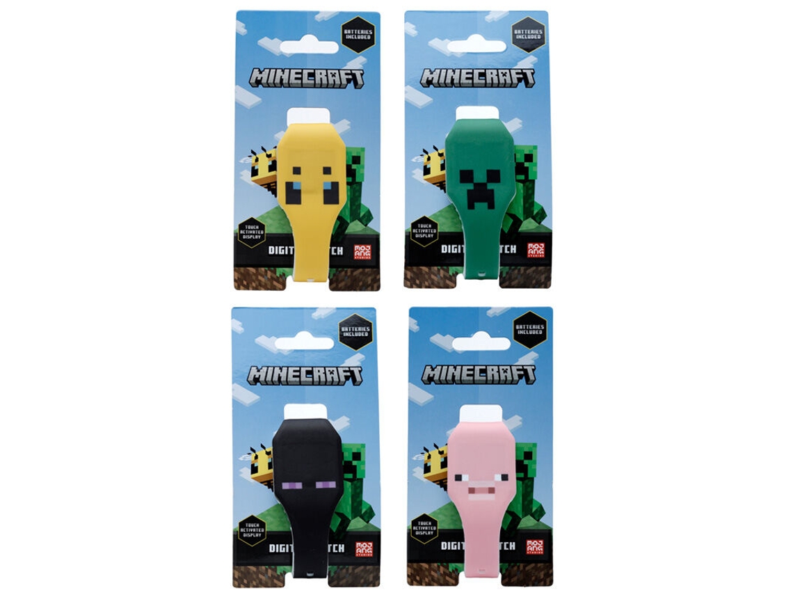 Relógio Digital Minecraft Puckator