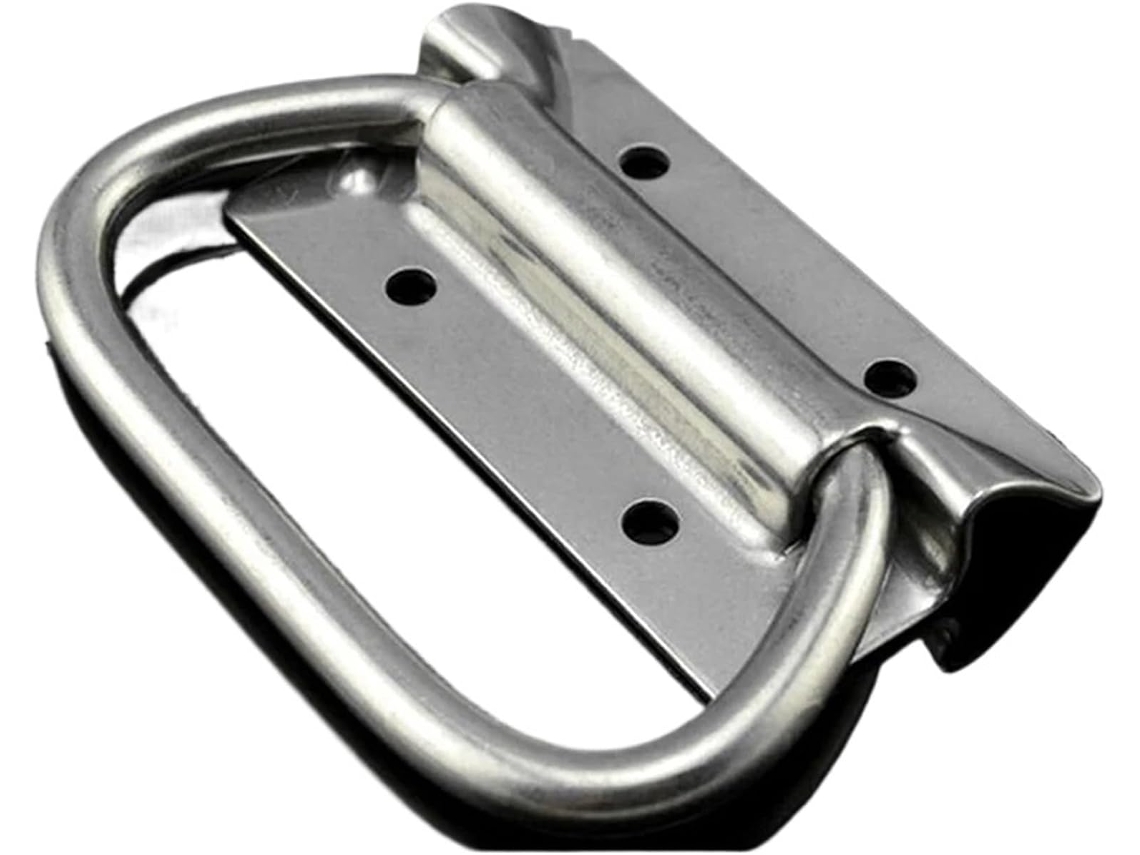 Puxador Dobrável De Aço Inoxidável Espesso Com Botões Para Armário, Porta De Gaveta Cozinha, Acessórios Para Móveis E
