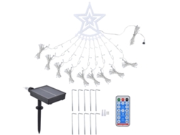 Luzes De Fita Led Solar Estrela Para Decorar Árvores De Natal Festivais E Casamentos Other