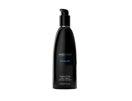 Lubrificante à Base de Água Livre de Fragrâncias Aqua 250 ml WICKED