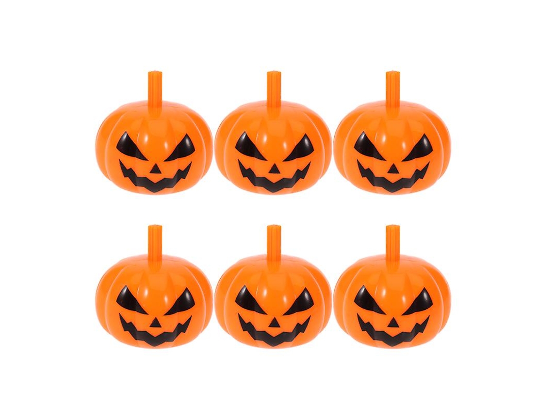 6pcs Top De Plástico Para Decorações De Halloween Allinless