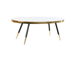 Mesa de Centro em Aço Espelhado Dourado, 110 X 50 X 41,5 Cm ALEXANDRA HOUSE LIVING