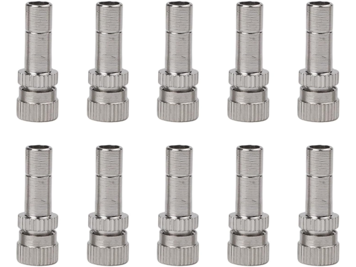 Pacote Com 10 Bicos De Pulverização Cobre 6 Mm Conexão Rápida Para