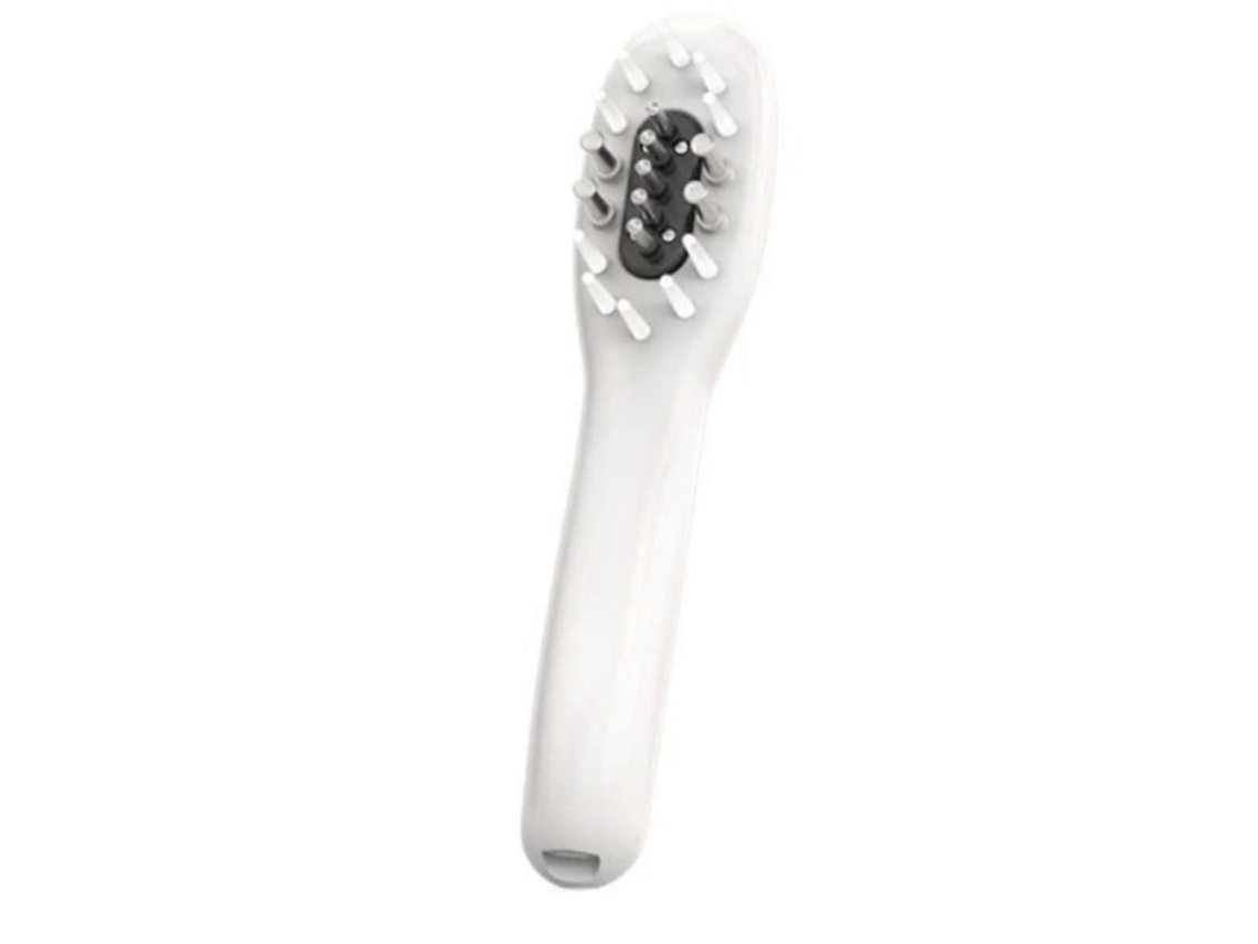 Ems Massagem Elétrica Pente Vibração Led Luz Vermelha Azul Terapia Massagem Capilar Escova Do Couro Cabeludo Para Cabelo Gr