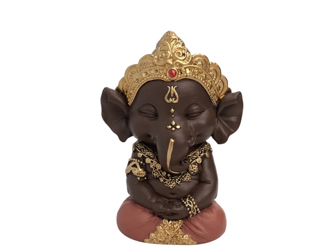 Figura Decorativa ZEN'LIGHT Ganesh 2