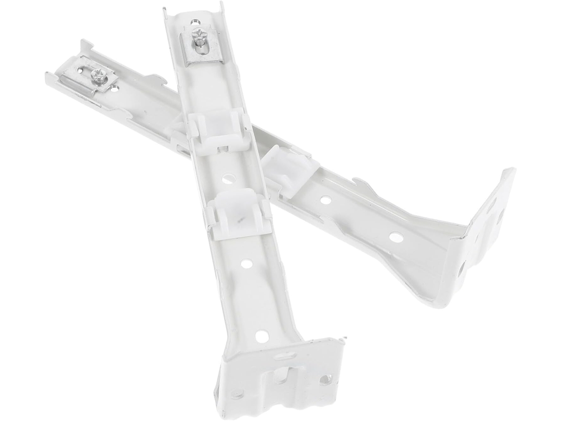 Conjunto De 2 Suportes De Parede Para Trilho Triplo De Cortina, Ideais Para Casa, Escritório E Cortinas, Fácil