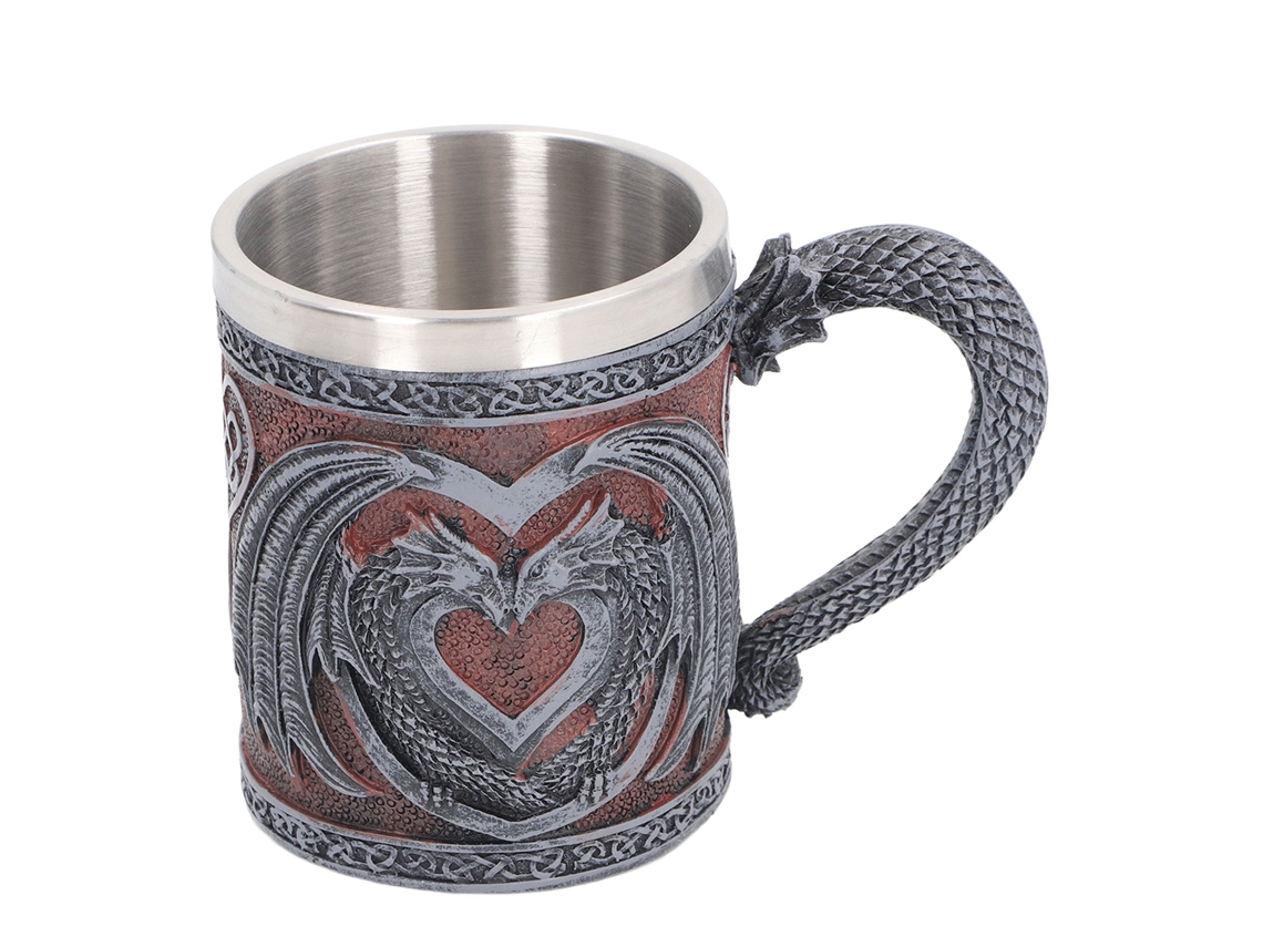 Caneca Decorativa Vinho Resistente Ferrugem Festa Bar Lar