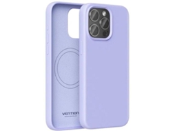 Funda Silicona Con Magsafe Vention Kuev0-10- Compatible Con Iphone 14- Morada