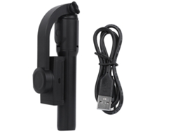 Tripé Estabilizador Antivibração Com Suporte De Bola E Controle Remoto Bluetooth Para Selfies Para Android