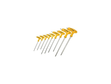Jogo De 9 Chaves Torx Com Cabo Em T T10 T50 35d968 Topex