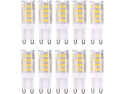 Omni lâmpada Led G9 5w Luz Branca Quente 3000k 420 Lúmenes 220 240v Não Regulável 10 Unidades Classe Energética A+