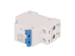 Laxiscreed Disjuntor Miniatura Dc 2p 50a Para Sistemas Fotovoltaicos Com Tripping Rápido E 4ka