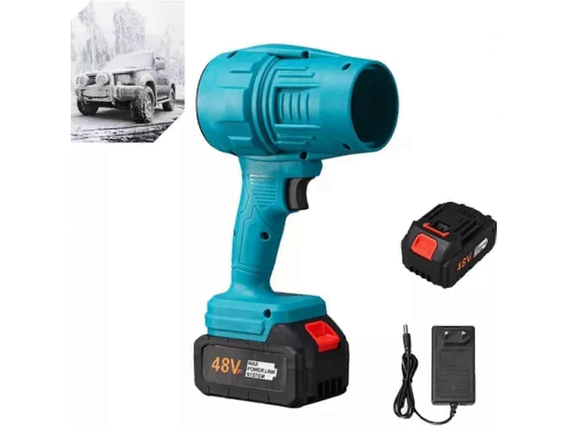 Soprador De Ar Sem Fio Turbo, Material Abs, Limpeza Multiuso Para Carro, Computador E Casa