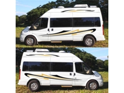 Adesivo Metálico Sólido para Carro com Desenho de Cobra e Bandeira de Gadsden, para Caminhão e Motocicleta, Amarelo. SFUSHOS