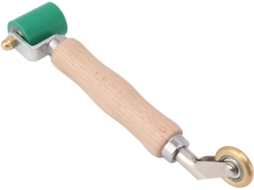 Rolo De Costura Manual 40 Mm Com Corpo Em Latão E Roda Silicone