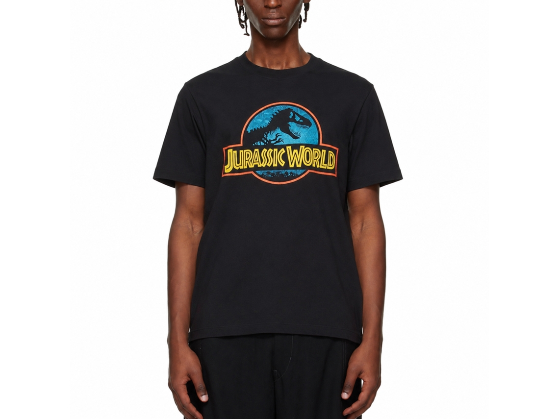 Jurassic World Colorful T-shirt Unisex Adults Size:s