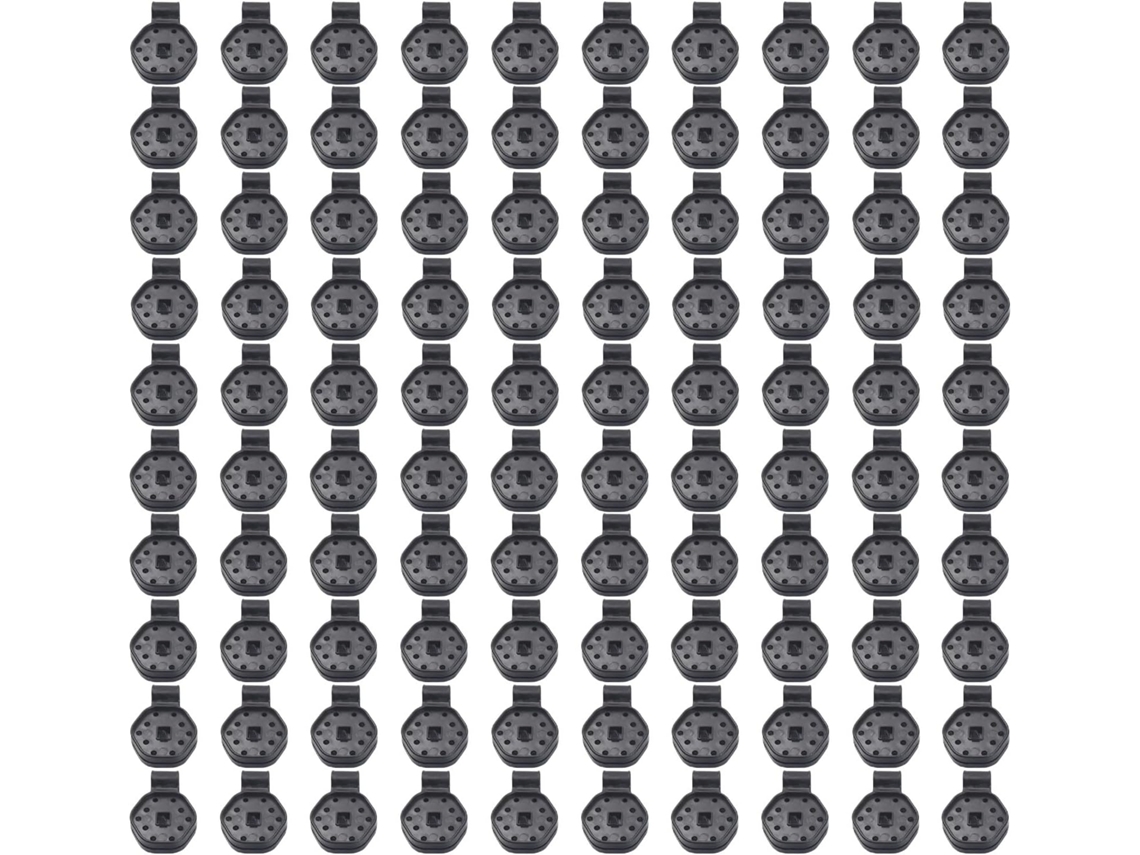 Shade Net Clips 100-pieces Windproof Universal Clamps