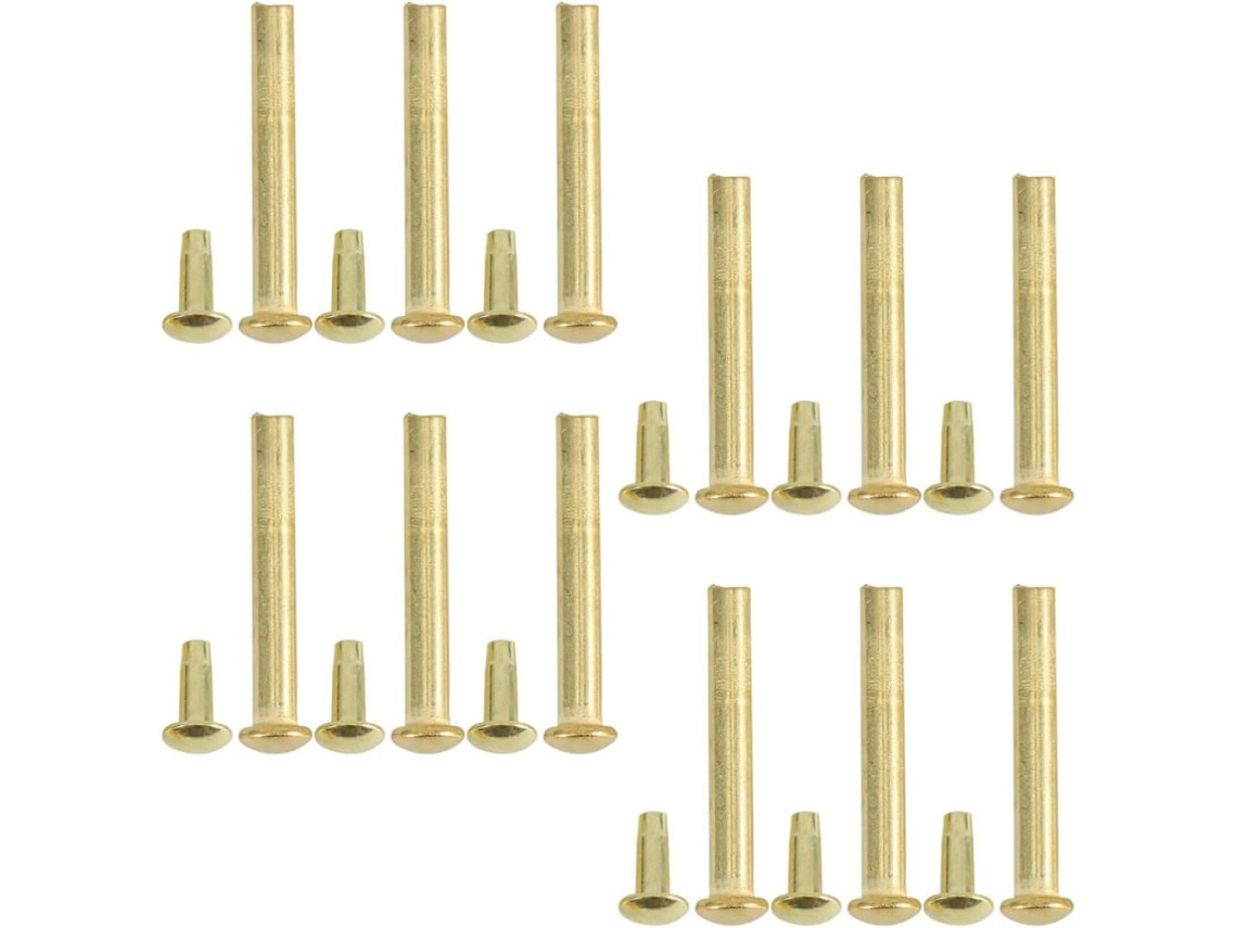 Kit De Reparo Para Ventilador Dobrável Com 12 Peças E Rebites De Metal Duráveis.