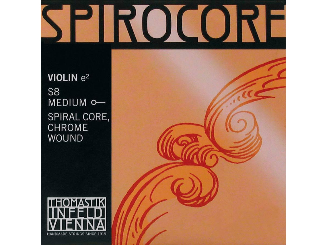 Thomastik Violin String E1 4/4 Medium Spiral Core Chrome