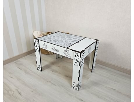 Mesa Interativa Iluminada O Leopardo das Neves DANNYFUNNY