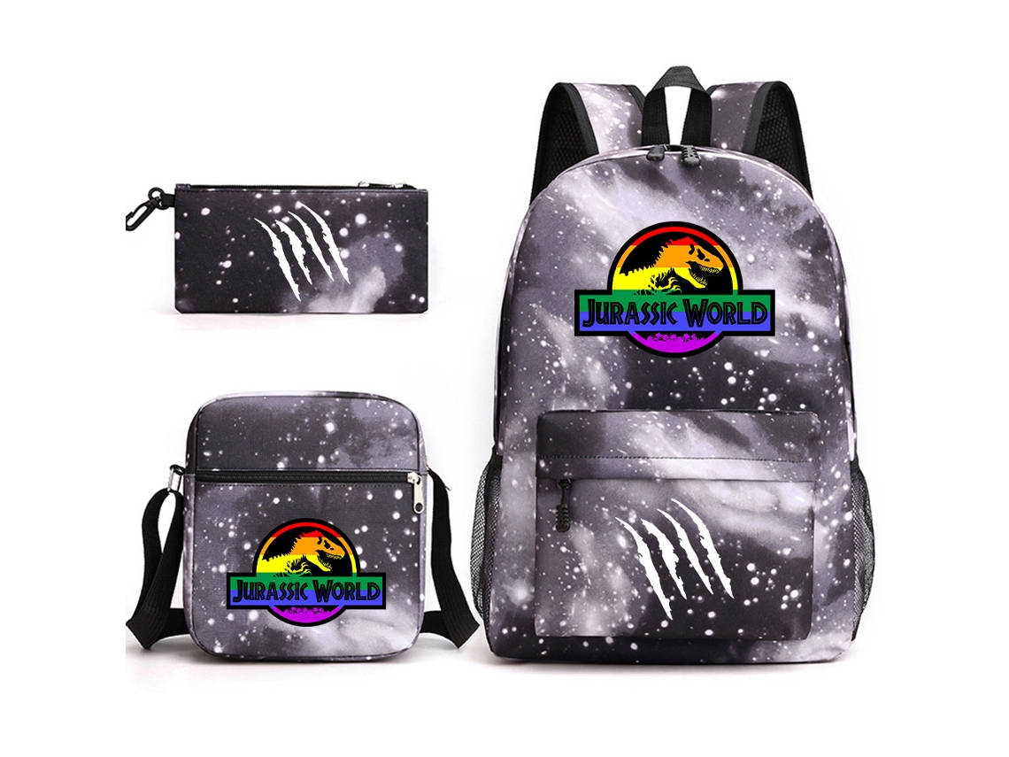 Mochila Escolar, Unissex, Grande Capacidade Para Lazer