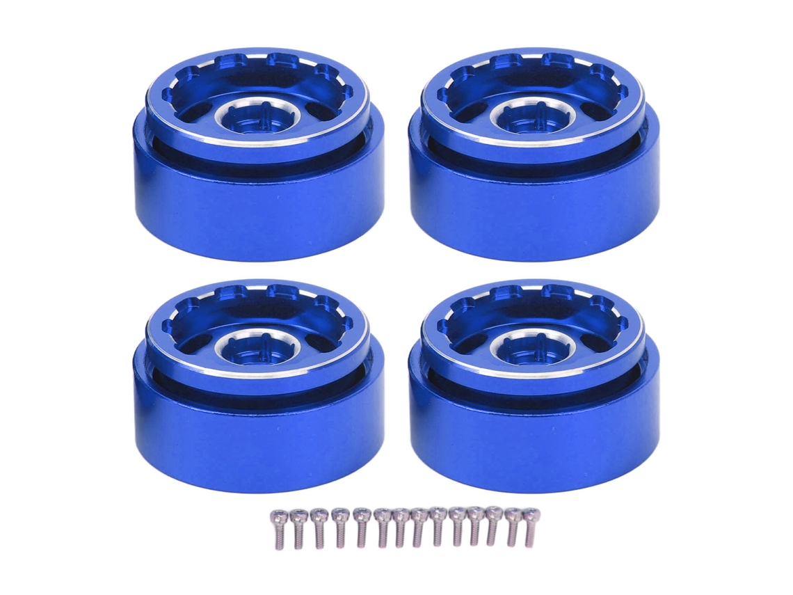 4 Rodas De Beadlock Para Carro Rc Alumínio Resistente Ao Desgaste