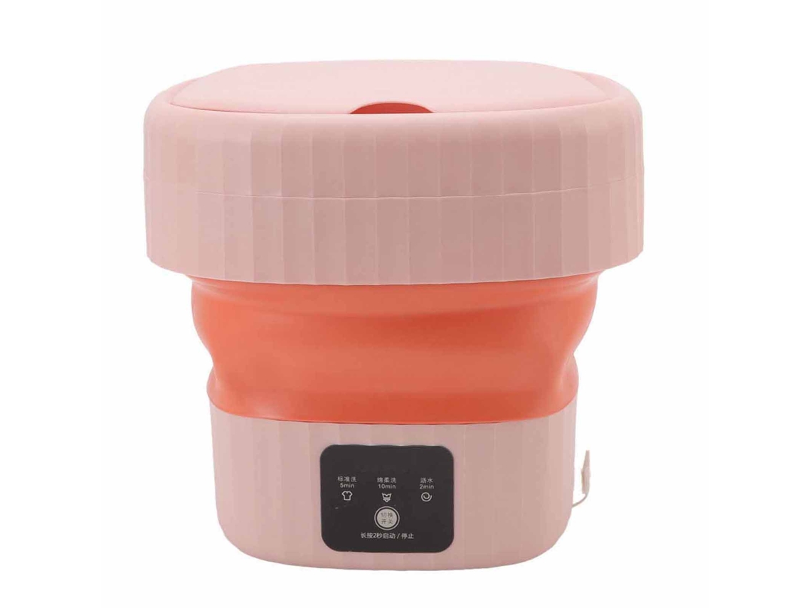 Máquina de lavar portátil, mini dobrável para meias e roupa interior, 100‑240V LAXISCREED