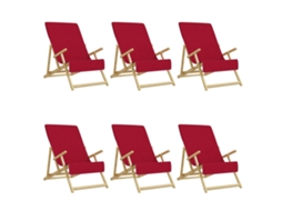 Beach Towel, Beach Towels Vidaxl Vermelho Tecido (60 X 135 Cm)