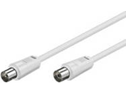 Cabo de Antena GOOBAY (Coaxial - 20 m - Branco)