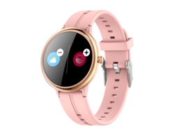 Smart Watch R8 Frequência Cardíaca Oxigênio no Sangue Sono Lembrete de Informações Monitoramento Menstrual Rosa GODTVAGT