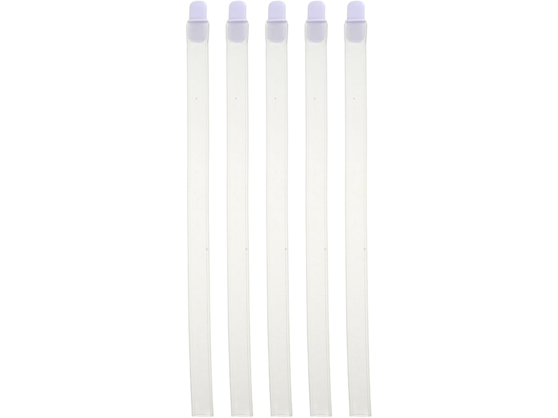 Pulseira de identificação tubular PP, 5 unidades, para pacientes