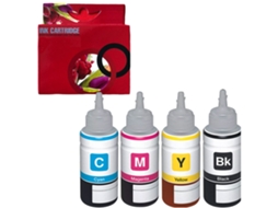 Gi55 Pack 4 frascos de tinta compatíveis com Canon GENERIC