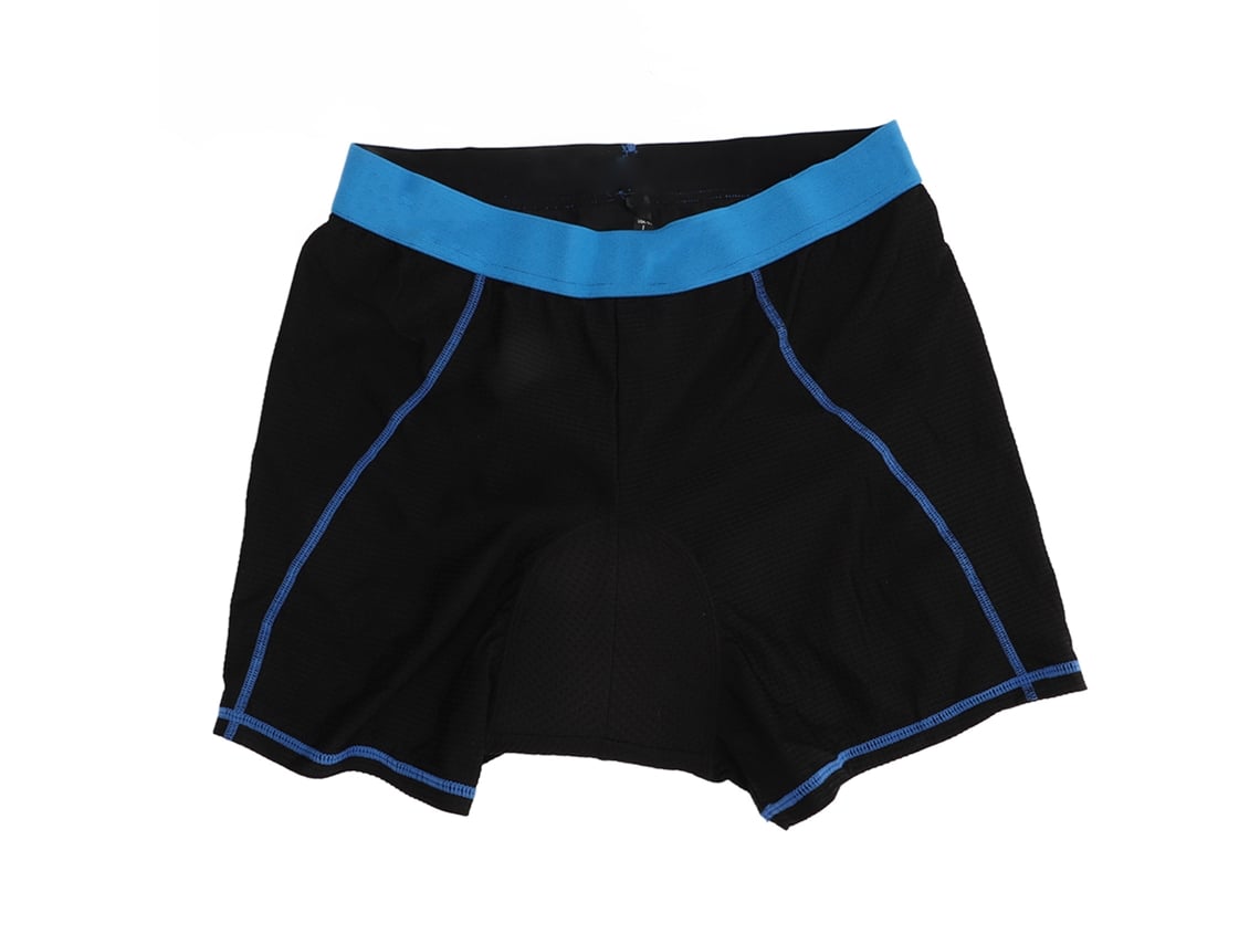 Calzoncillos de Ciclismo Homem com Relleno 3D Transpiráveis Secagem Rápida Tamanho 2XL S/MARCA