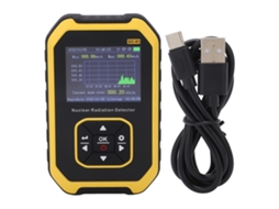 Contador Geiger Detector de Radiação Digital com Monitoramento em Tempo Real para Mármore e Azulejos | S/MARCA