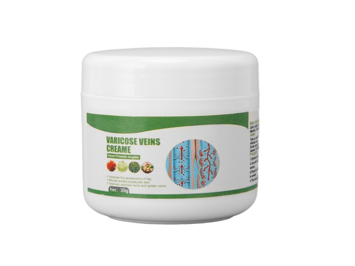 Creme para varizes 30g, creme hidratante para pernas, alívio da dor, tratamento para varizes.