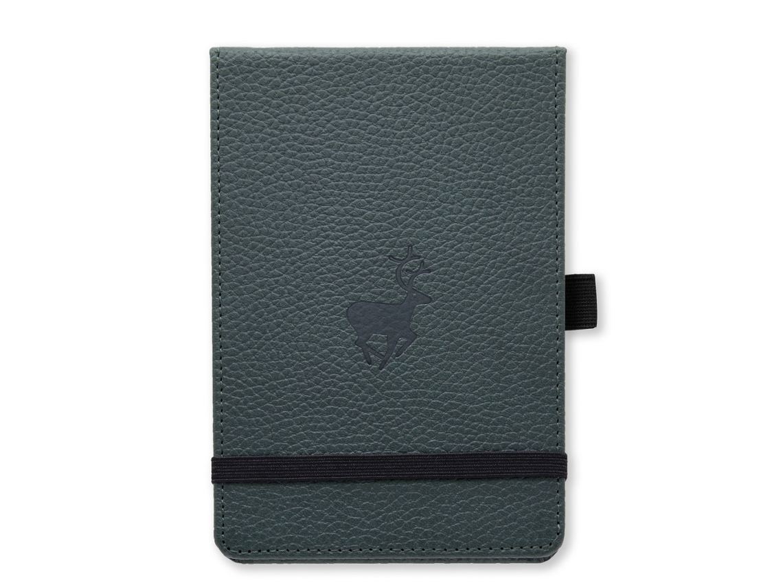 Caderno Dingbats* Wildlife A6+ com Linhas, Veado Verde BRILVIBERA
