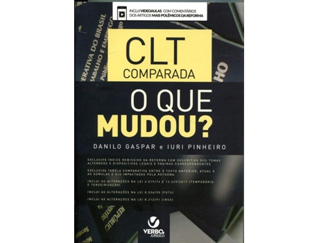 Livro Clt Comparada O Que Mudou? de Danilo Gaspar e Iuri Pinheiro (Português do Brasil)